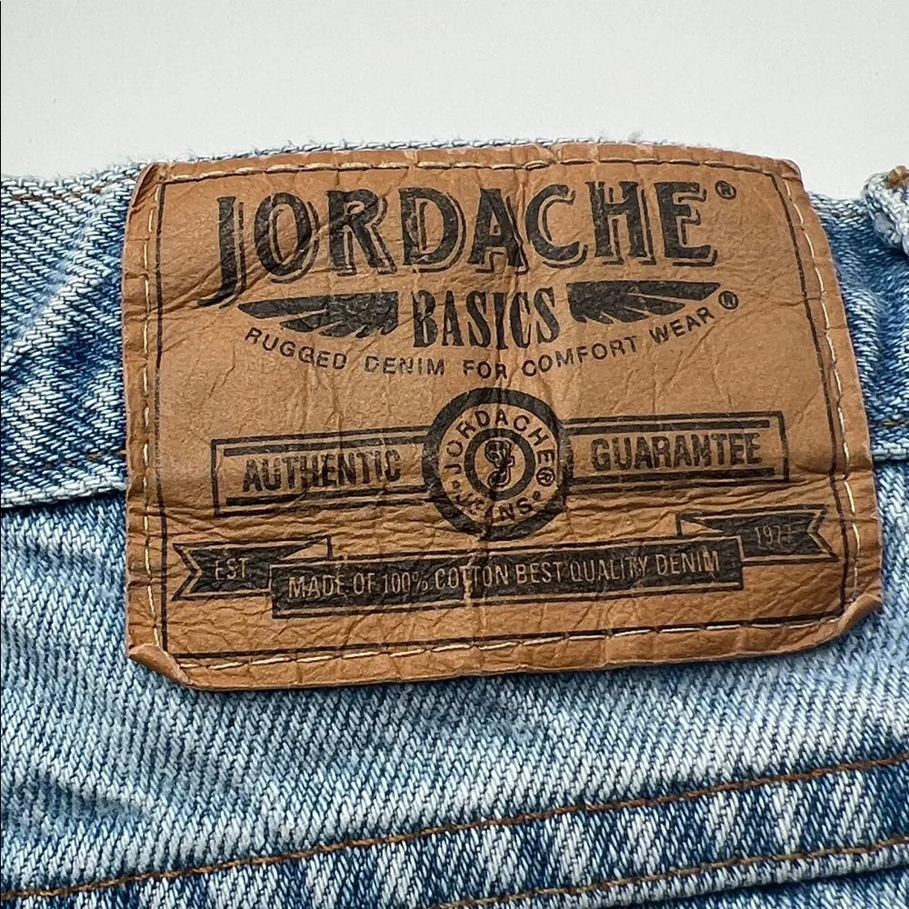 Jordache Classic Blue Denim Womens Shorts baggy fit 90s y2k urban high waist‎